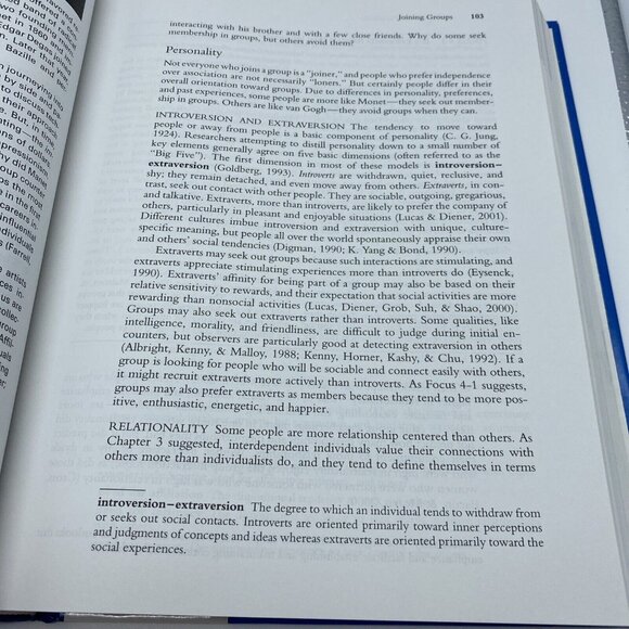 Group Dynamics by Forsyth, Donelson Forth Edition Used Textbook - Picture 14 of 16